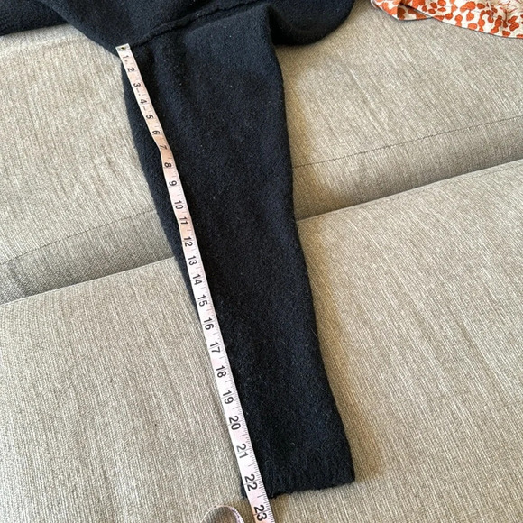 RARE Free People Bubble Crew Neck sweater in black oversized - Picture 9 of 11